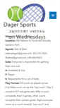 Mobile Screenshot of dagersports.com